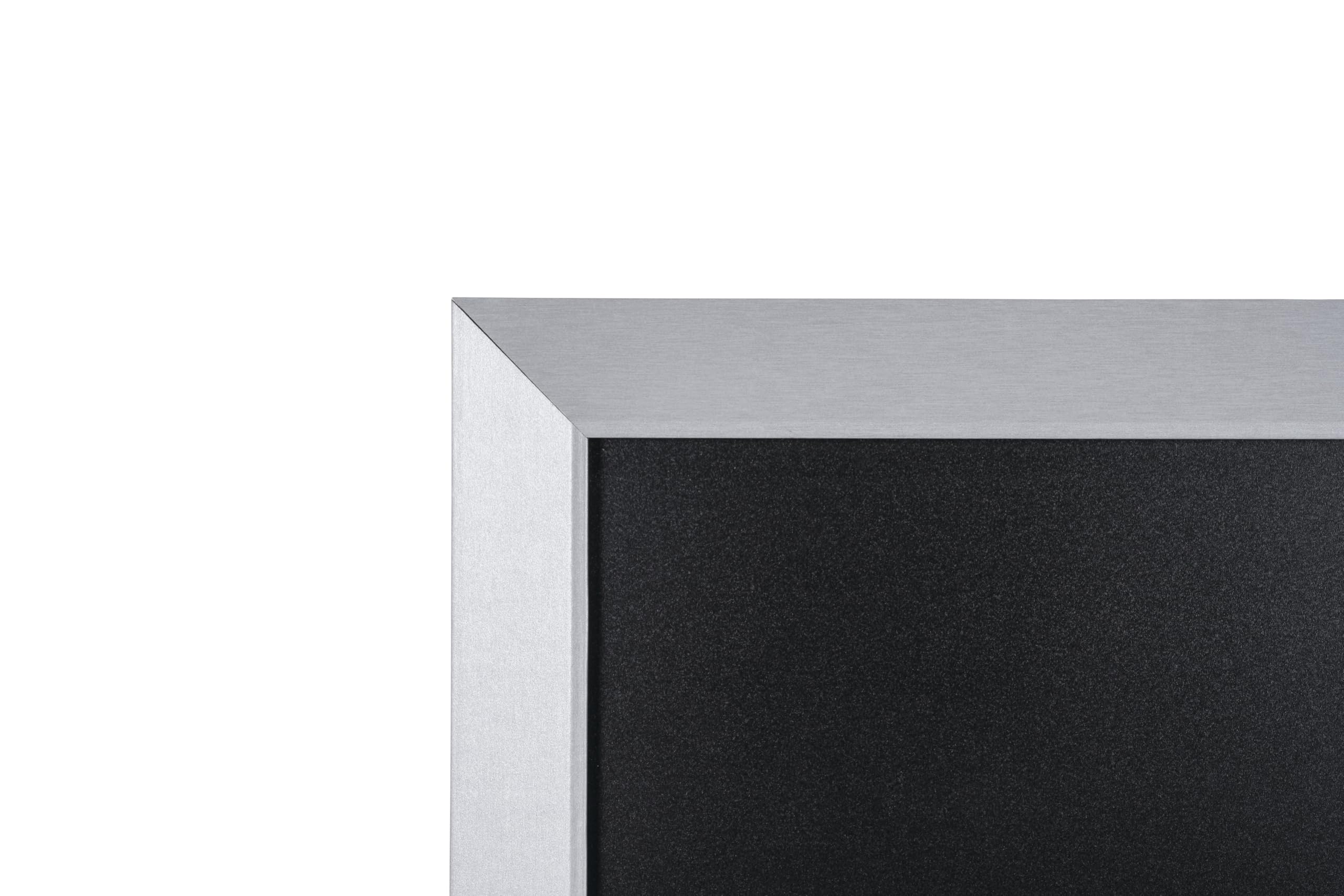 bi-office-kamashi-glam-tableau-craie-noir-60-x-45-cm-cadre-mdf-argent image 3