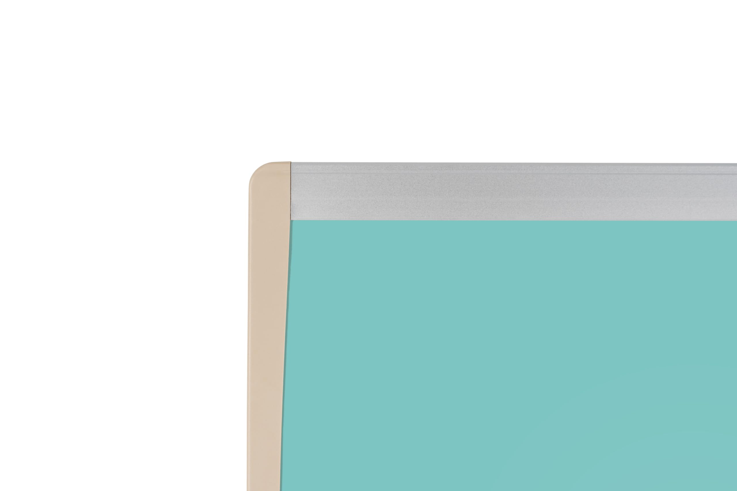 bi-office-inka-caribe-tableau-blanc-magn-tique-58x45-cm-acier-laqu-beige image 5