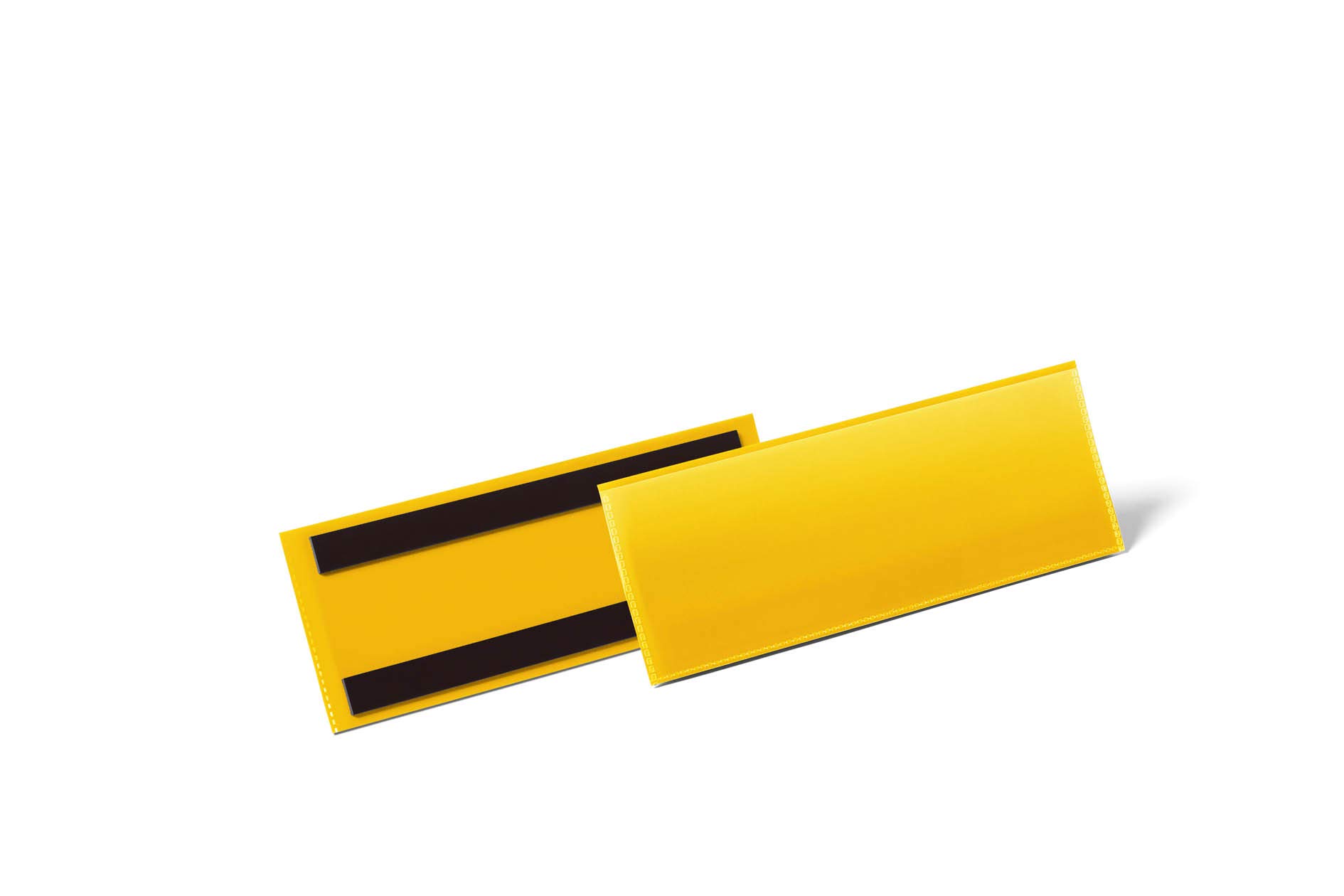 durable-duraplus-pochette-porte-tiquette-magn-tique-100-x-38-mm-jaune-bo-te-de-5 image 3