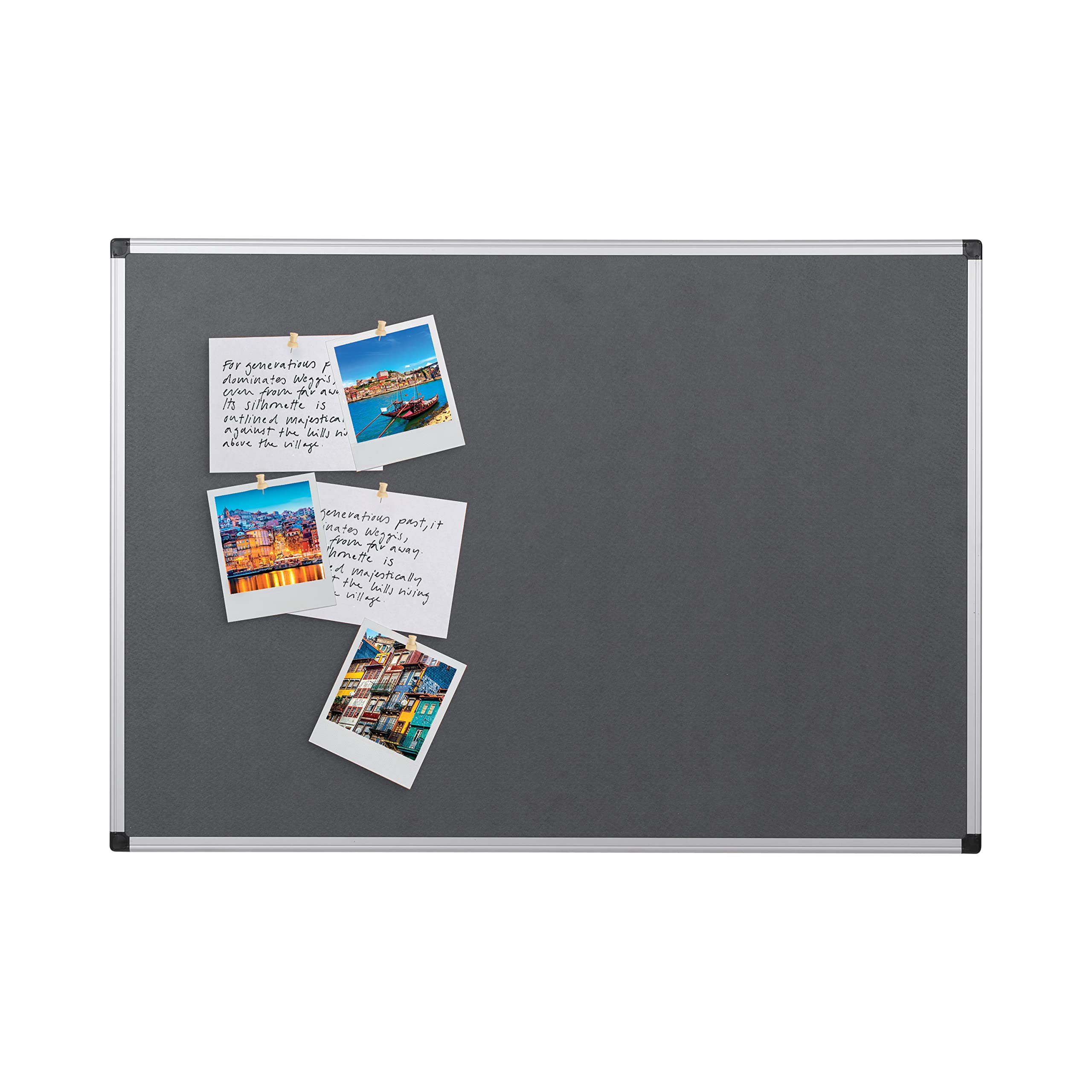 bi-office-maya-tableau-d-affichage-en-feutre-bleu-60x45-cm-cadre-aluminium image 5