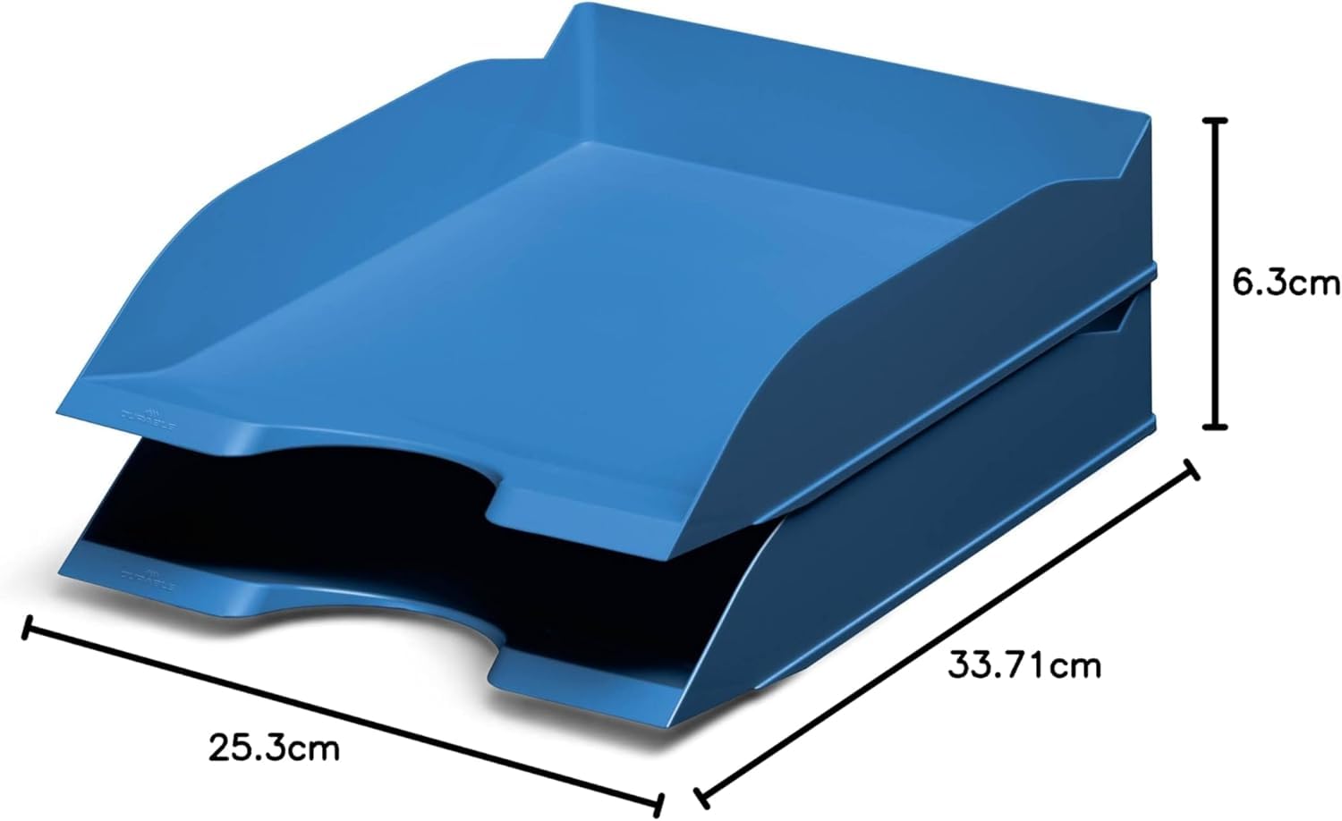 durable-basic-corbeille-courrier-a4-bleu-sachet-de-6 image 2