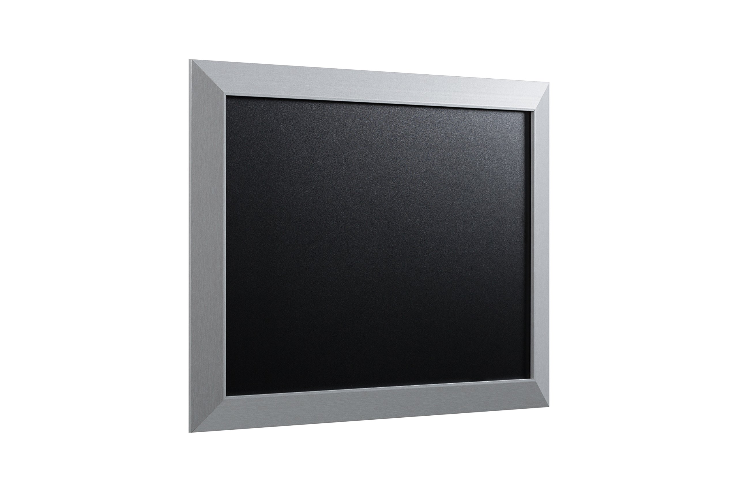 bi-office-kamashi-glam-tableau-craie-noir-60-x-45-cm-cadre-mdf-argent image 2