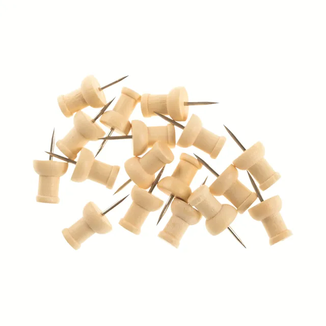 bi-office-earth-lot-de-20-pingles-bois-pour-tableau-li-ge-ou-feutre image 1
