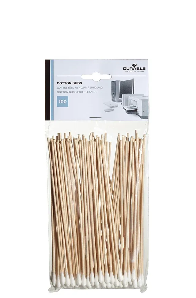 durable-sachet-de-100-cotons-tiges-longs-nettoyage-informatique image 1