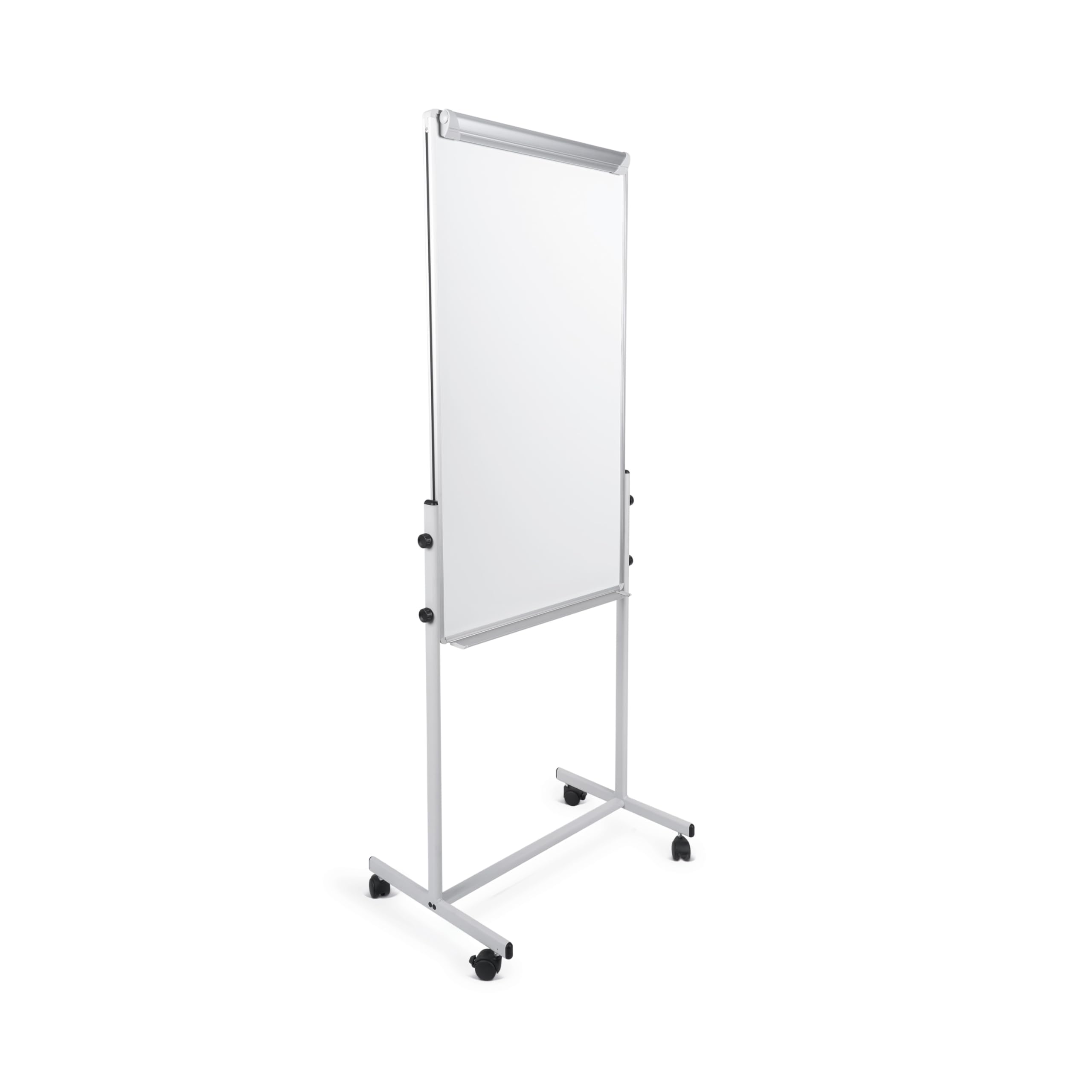 bi-office-duo-chevalet-de-conf-rence-mobile-magn-tique-700x1200-mm-blanc-gris image 3
