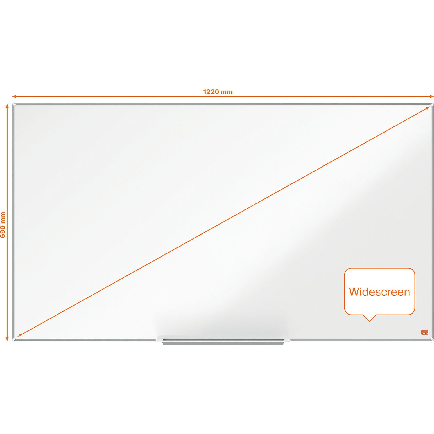 nobo-impression-pro-tableau-blanc-magn-tique-maill-widescreen-1220-x-690-mm image 5