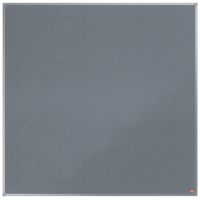 nobo-essence-tableau-d-affichage-feutre-1200-x-1200-mm-cadre-aluminium-gris-1915 image 1