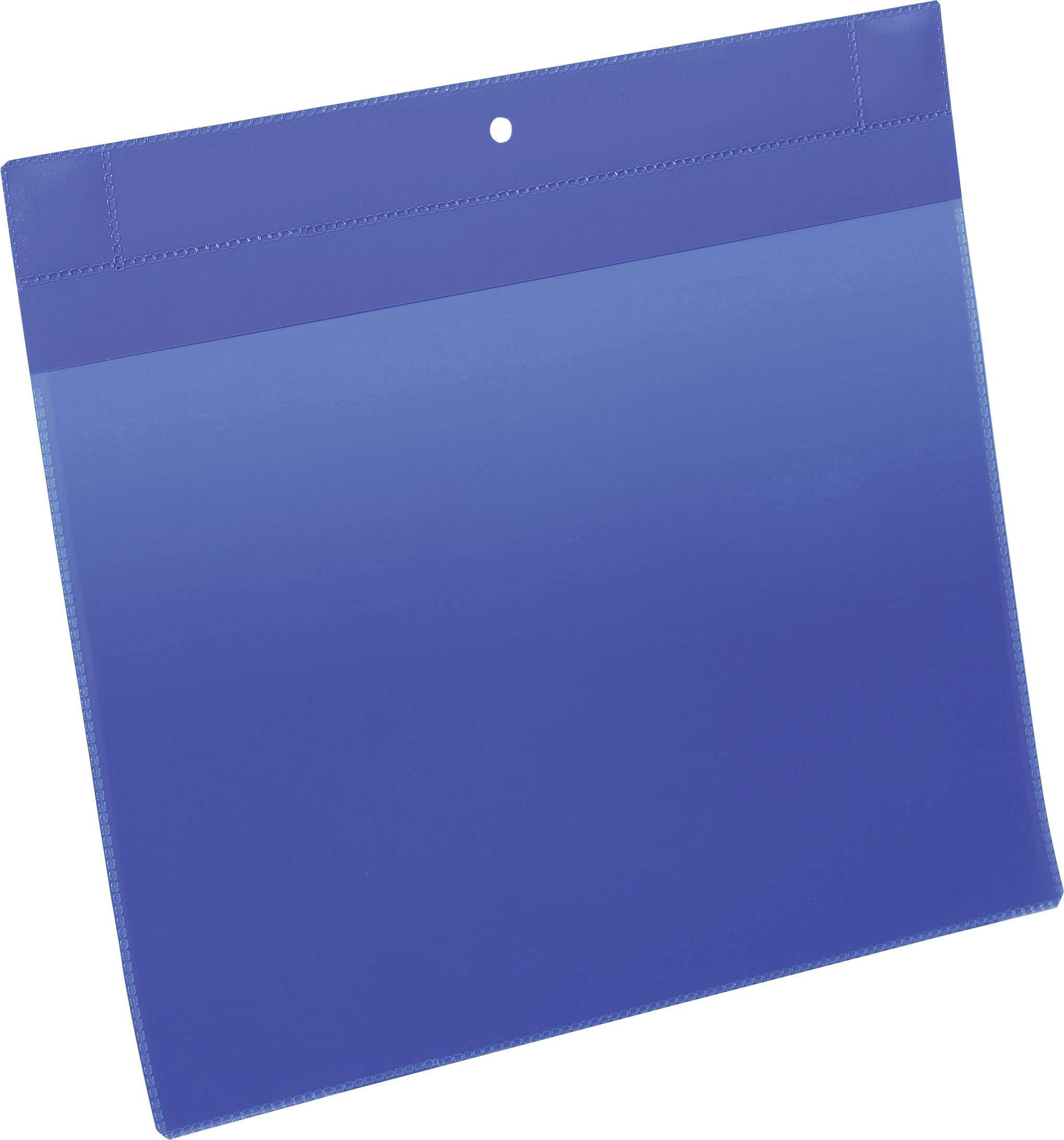 durable-pochettes-logistiques-magn-tiques-n-odyme-a5-paysage-bleu-lot-de-10 image 3