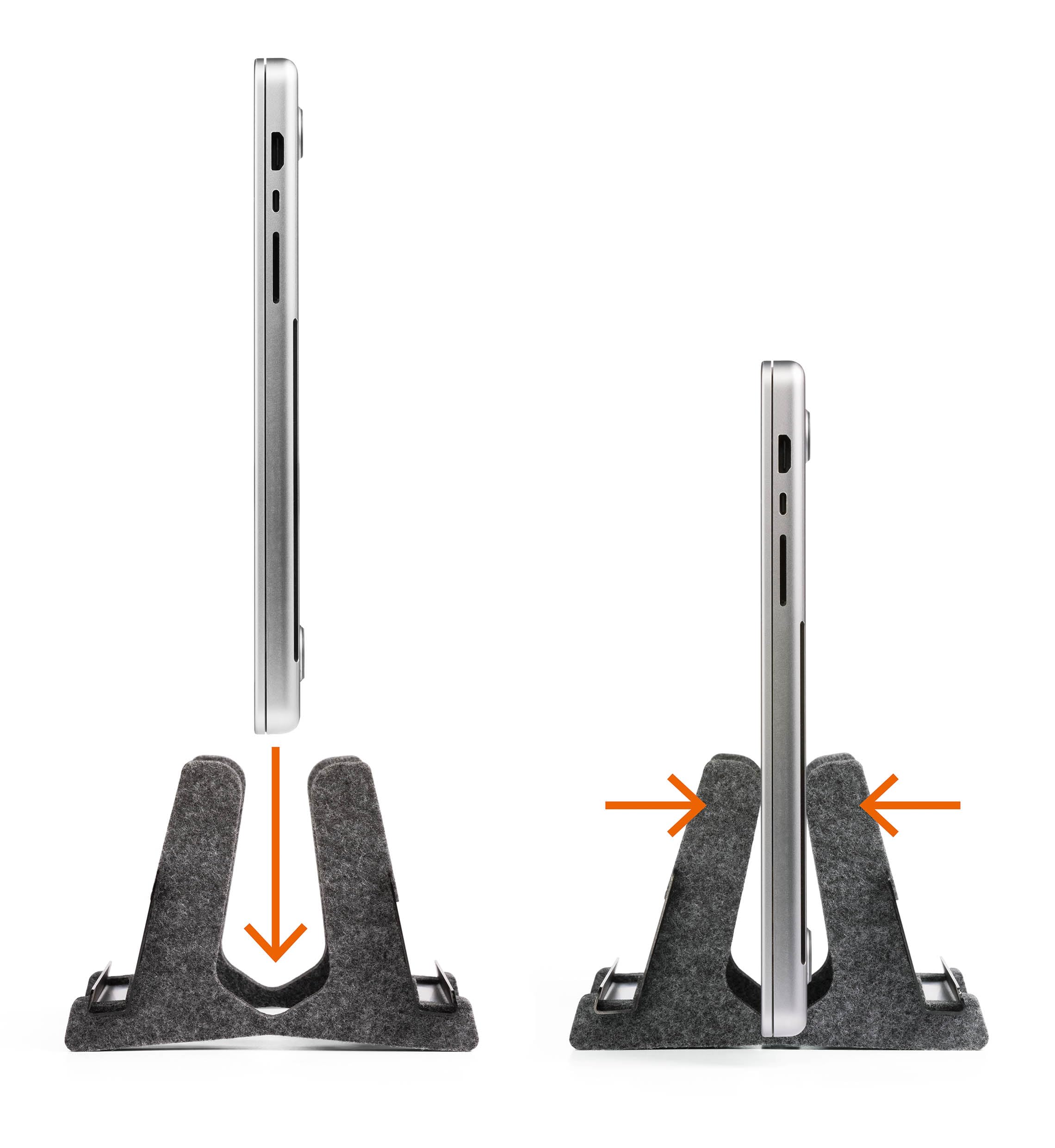 durable-effect-support-ordinateur-portable-vertical-en-feutre-rpet-13-17-pouces image 3