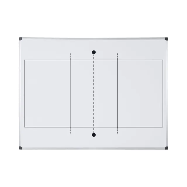bi-office-maya-tableau-blanc-magn-tique-volleyball-a4-surface-acier-laqu-cadre-a image 1