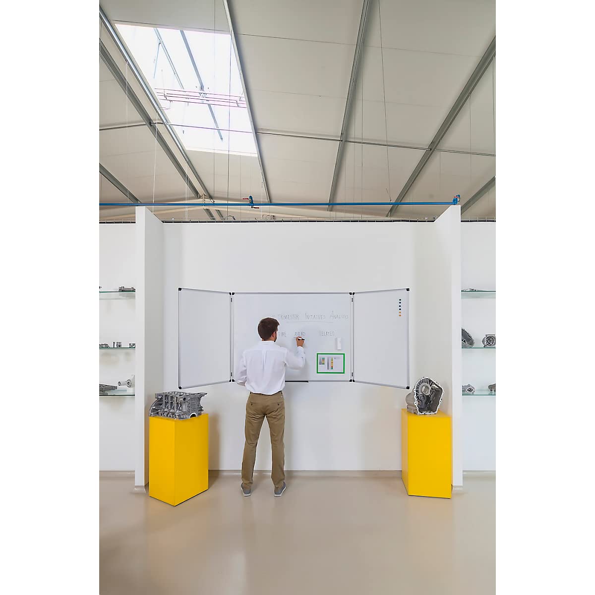 bi-office-maya-trio-tableau-triptyque-blanc-laqu-60-x-90-cm image 3