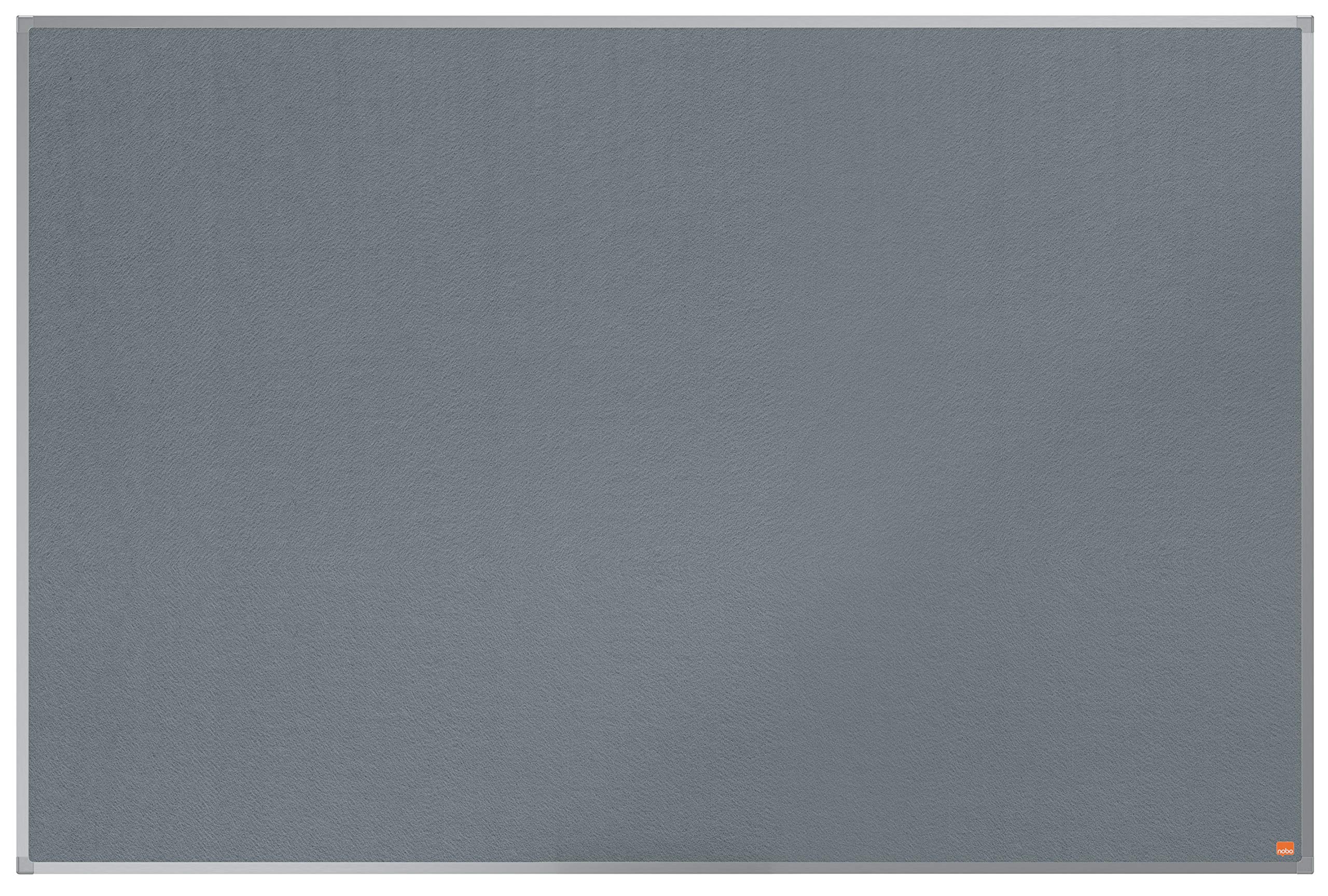 nobo-essence-tableau-d-affichage-feutre-1500-x-1000-mm-cadre-aluminium-gris-1915 image 1