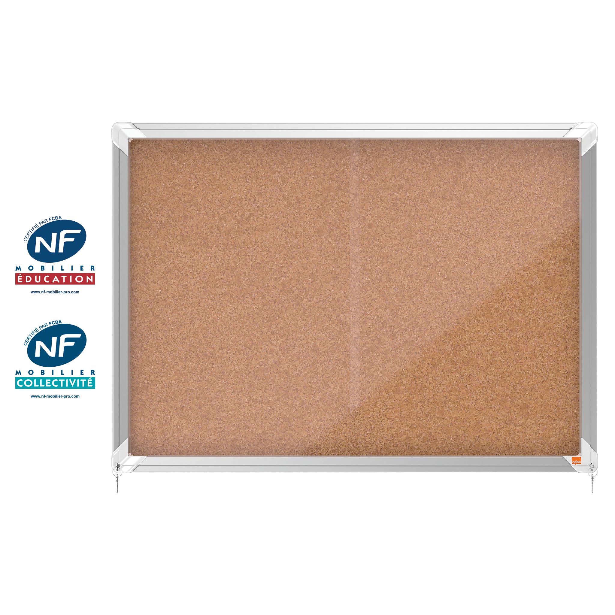 nobo-premium-plus-vitrine-d-int-rieur-fond-li-ge-8xa4-922x665mm image 3