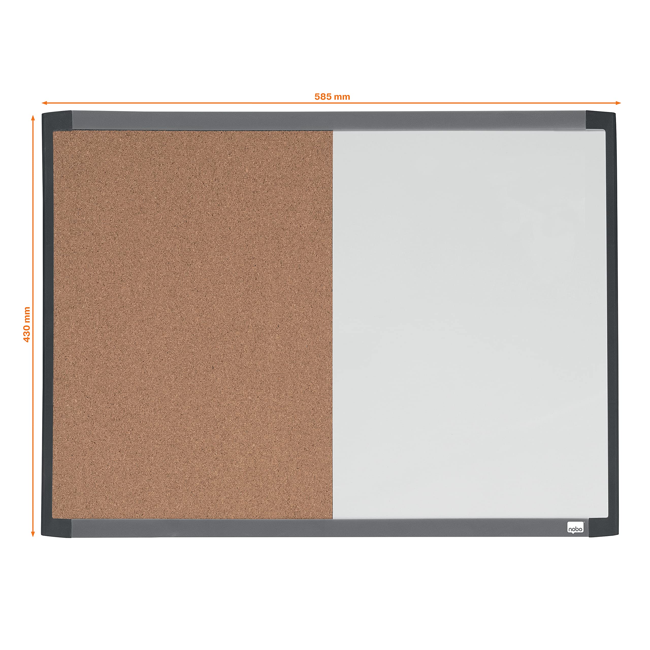 nobo-tableau-mural-2-en-1-585x430mm-1903784-blanc-magn-tique-li-ge image 3