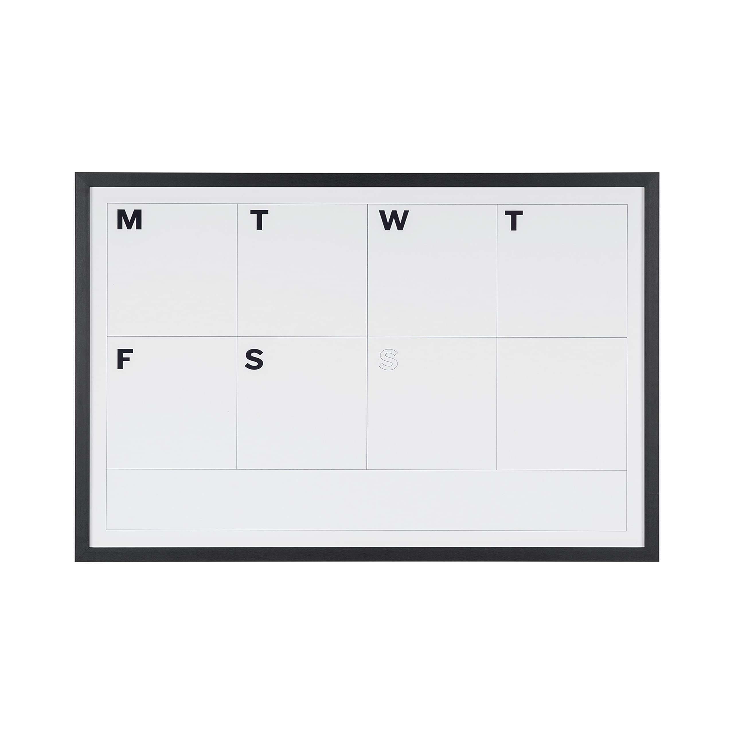 bi-office-maya-planning-hebdomadaire-magn-tique-effa-able-90-x-60-cm-cadre-noir image 2
