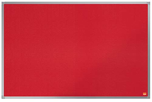 nobo-essence-tableau-d-affichage-feutre-900x600-mm-cadre-aluminium-rouge image 6