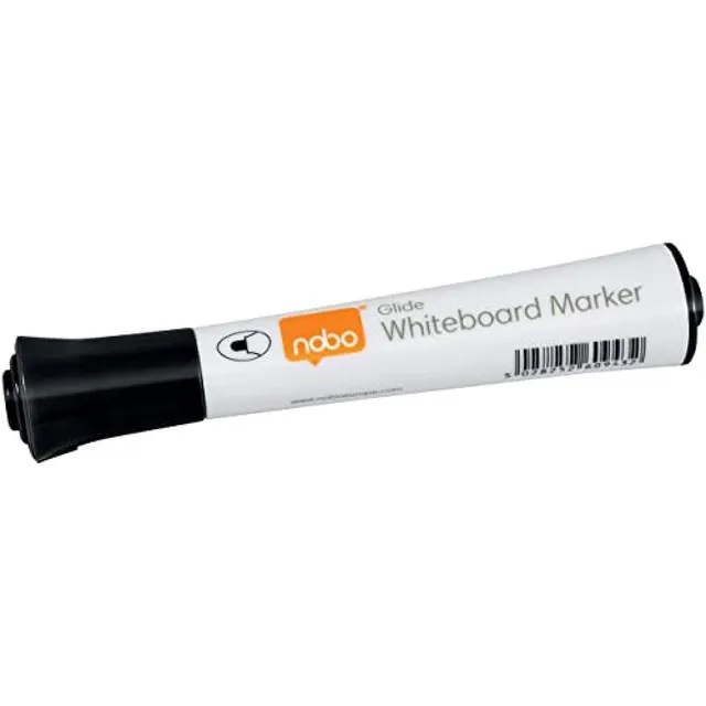 nobo-glide-marqueurs-effa-ables-sec-pointe-ogive-2-mm-noir-lot-de-10 image 1