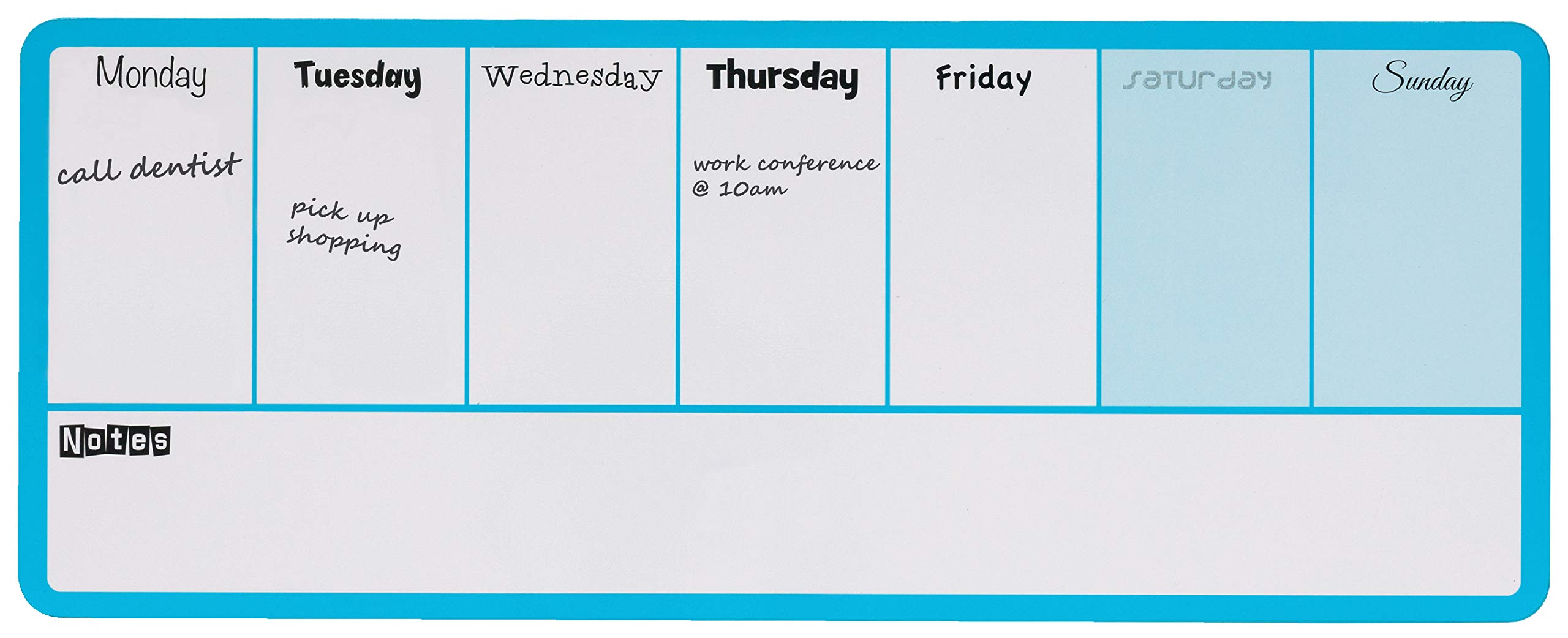 nobo-essence-mini-tableau-agenda-semainier-magn-tique-360x140-mm-bleu image 4