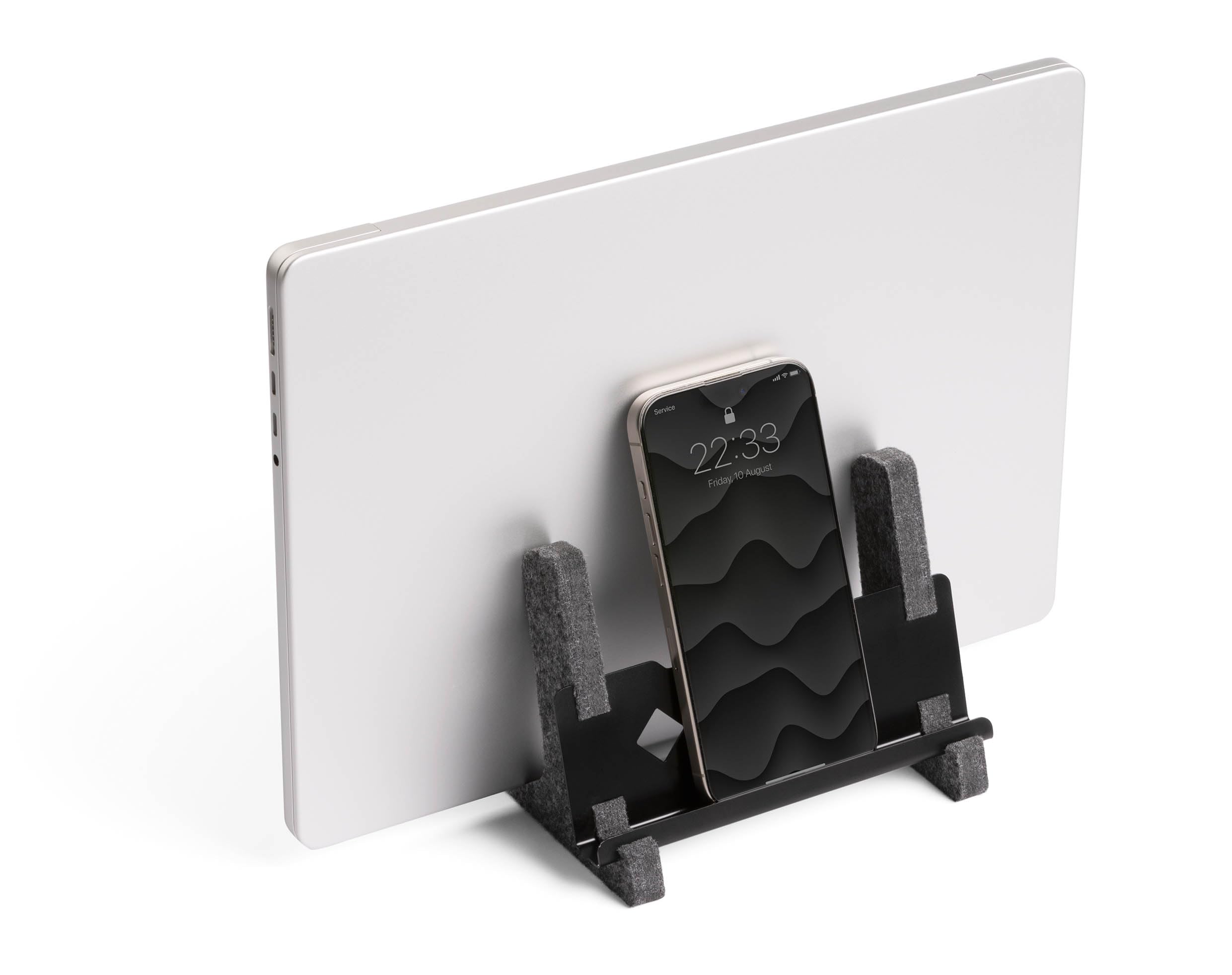 durable-effect-support-ordinateur-portable-vertical-en-feutre-rpet-13-17-pouces image 1