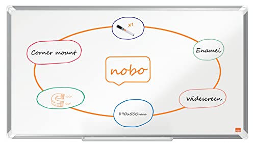 nobo-premium-plus-tableau-blanc-magn-tique-maill-widescreen-890x500mm image 8