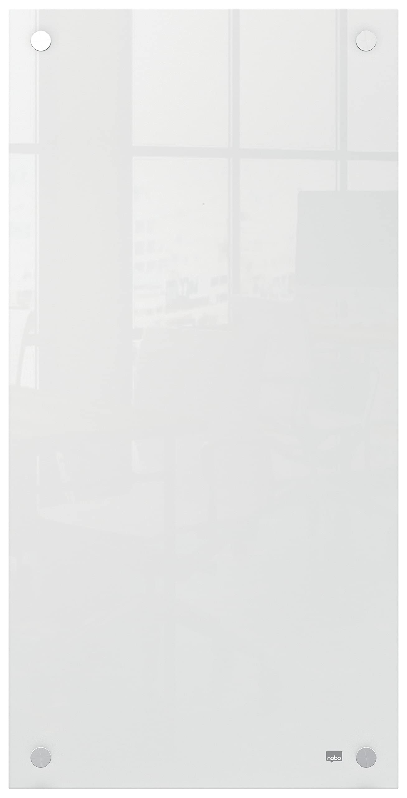 nobo-1915603-petit-tableau-en-verre-blanc-sans-cadre-300-x-600-mm-feutre image 8