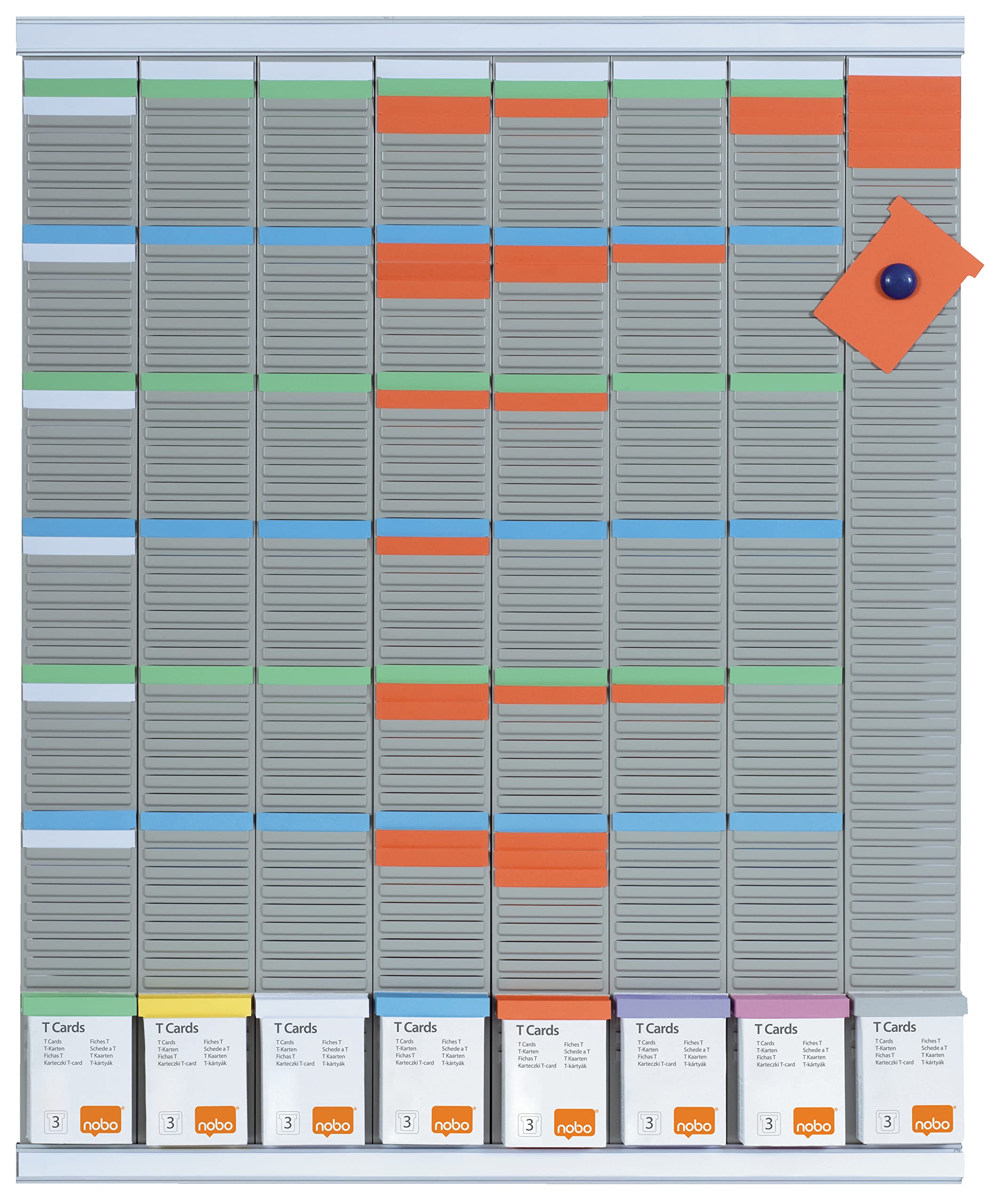 nobo-kit-planning-hebdo-fiches-t-mural-7-colonnes-24-fentes-indice-2 image 4