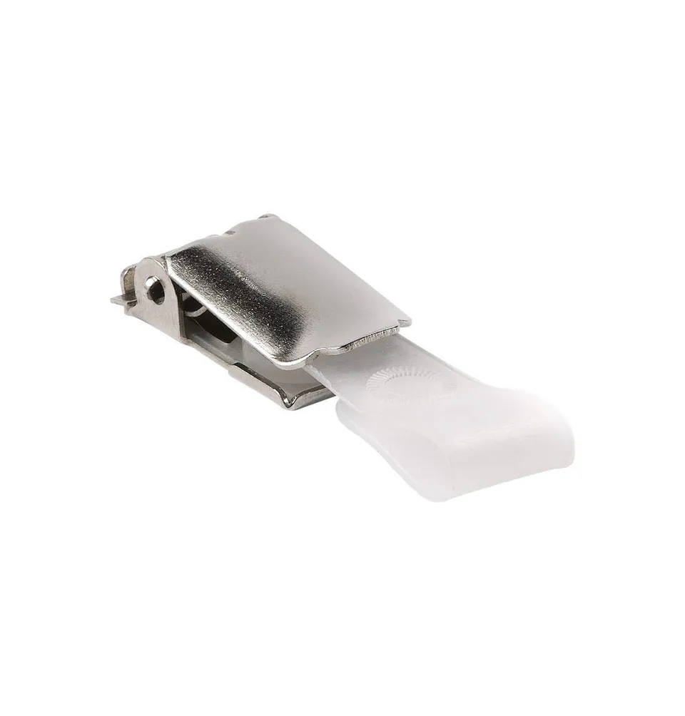 durable-clip-m-tallique-porte-badge-avec-lani-re-lot-de-25 image 1