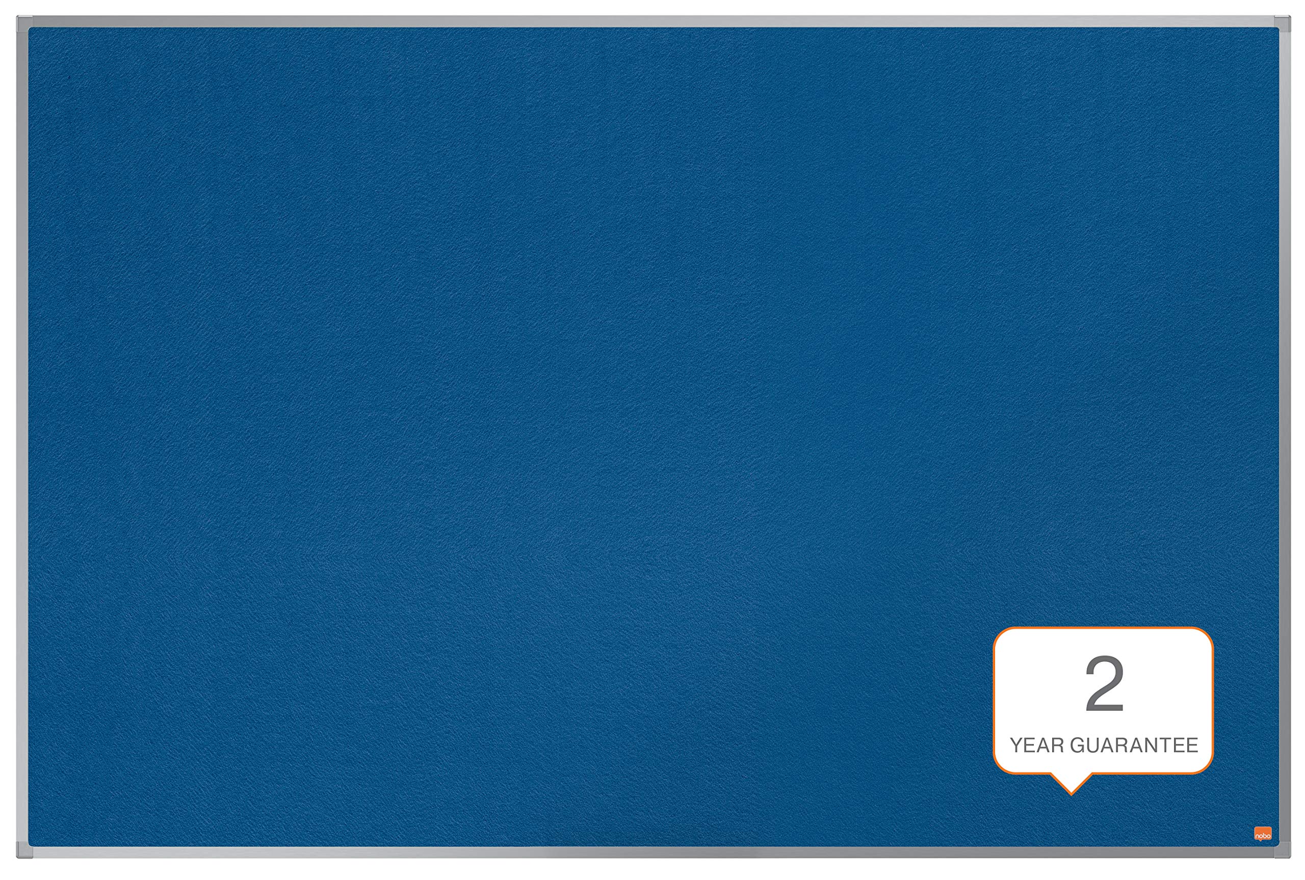 nobo-essence-tableau-d-affichage-feutre-1500-x-1000-mm-cadre-aluminium-bleu-1915 image 2