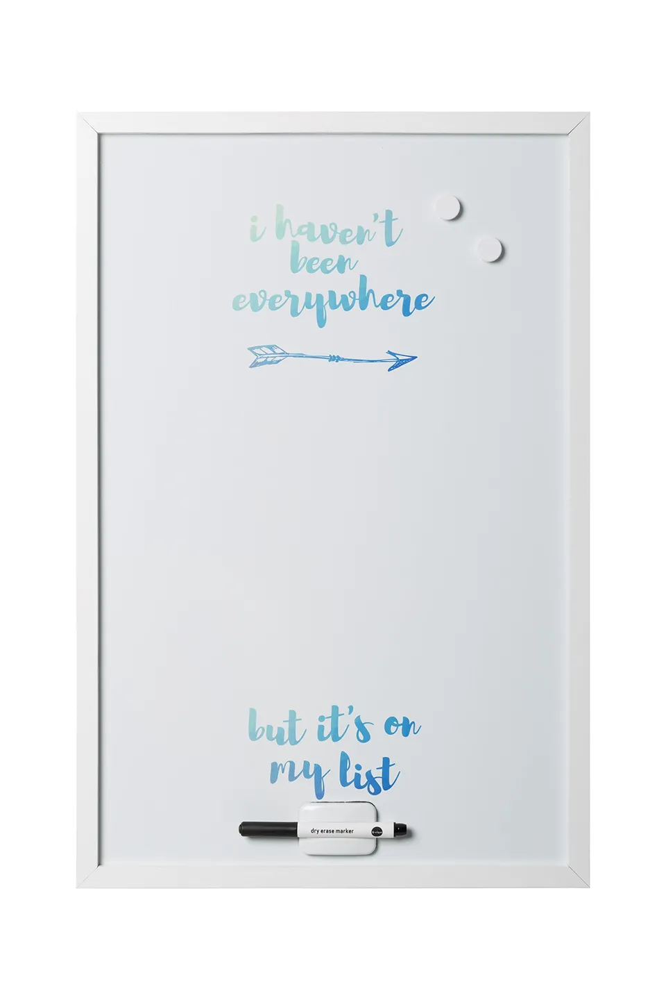 bi-office-tableau-blanc-polygon-montgolfi-re-magn-tique-40x60cm-cadre-mdf-blanc image 1