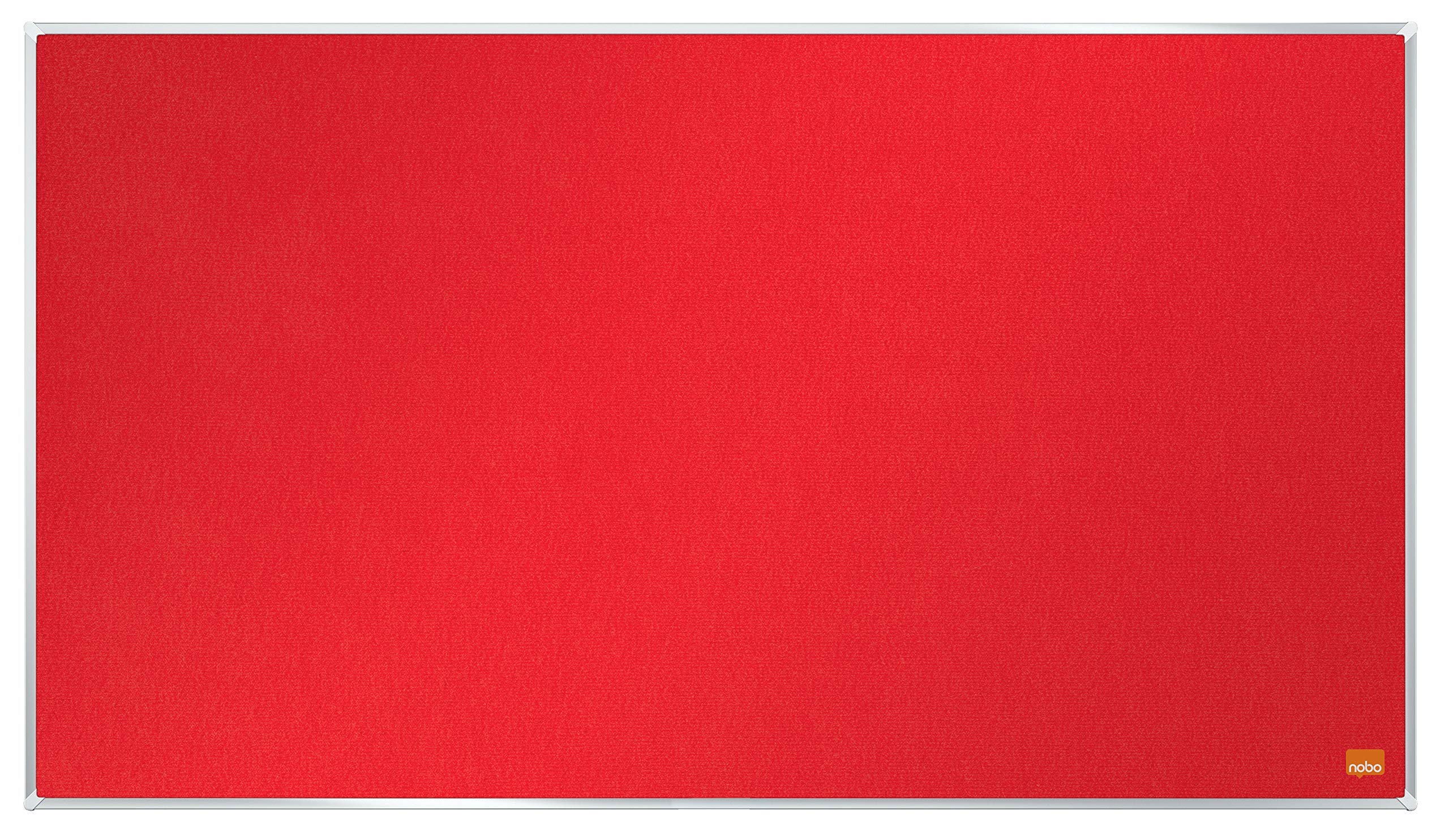 nobo-impression-pro-tableau-d-affichage-feutre-widescreen-710x400mm-rouge image 1