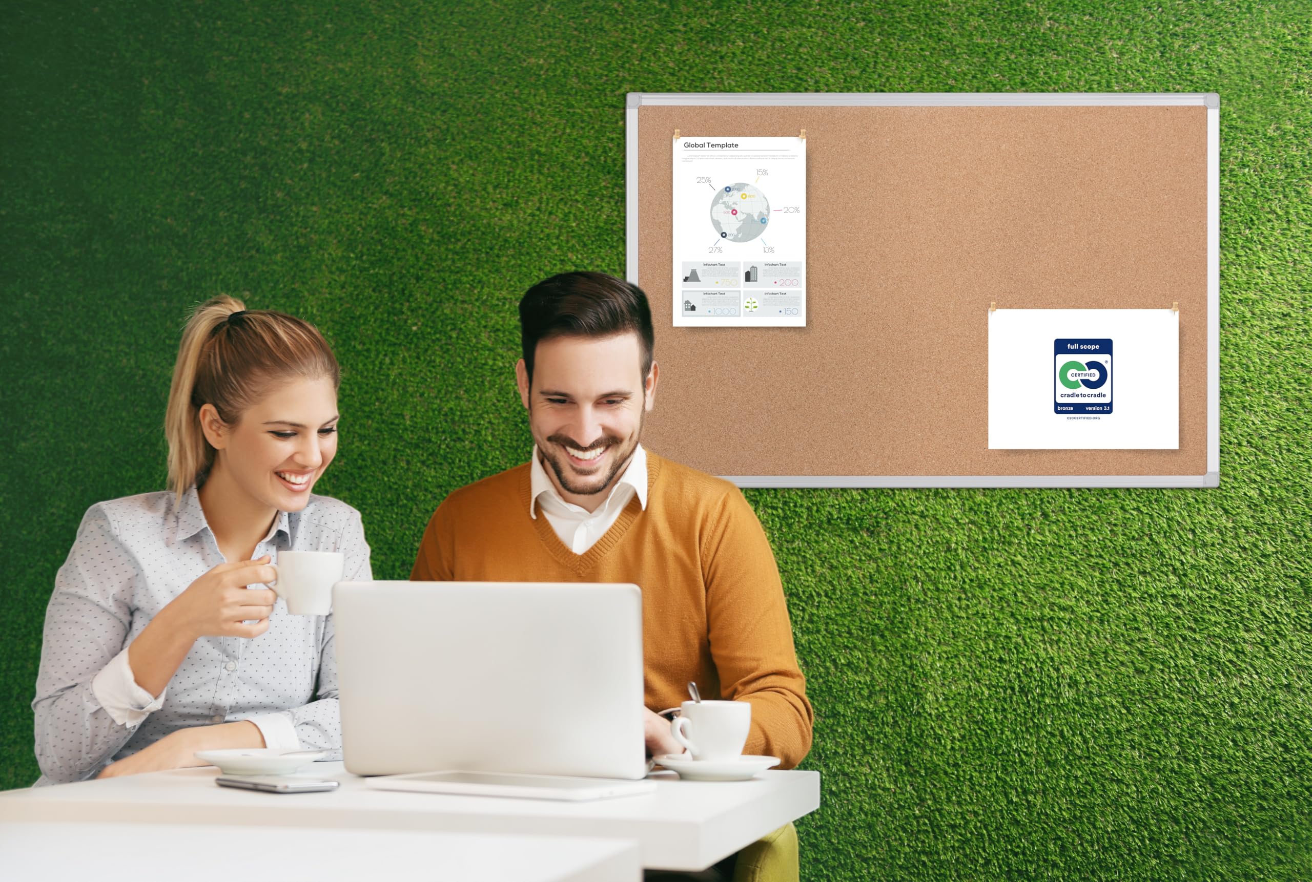bi-office-earth-tableau-d-affichage-li-ge-cadre-aluminium-90-x-60-cm image 6