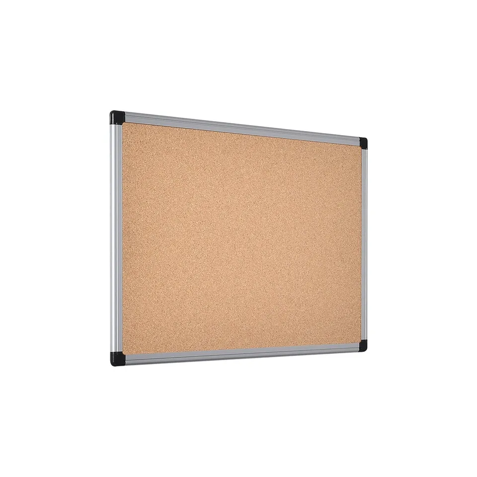 bi-office-maya-ca021170-tableau-d-affichage-en-li-ge-60x45-cm-cadre-aluminium-na image 1