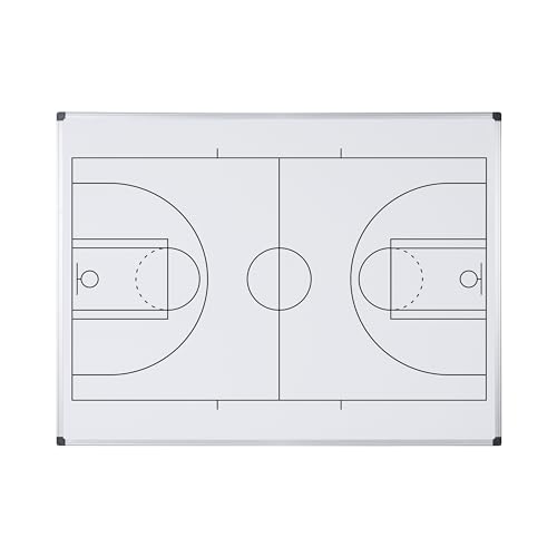 bi-office-maya-tableau-blanc-magn-tique-basketball-a4-acier-laqu-cadre-aluminium image 4