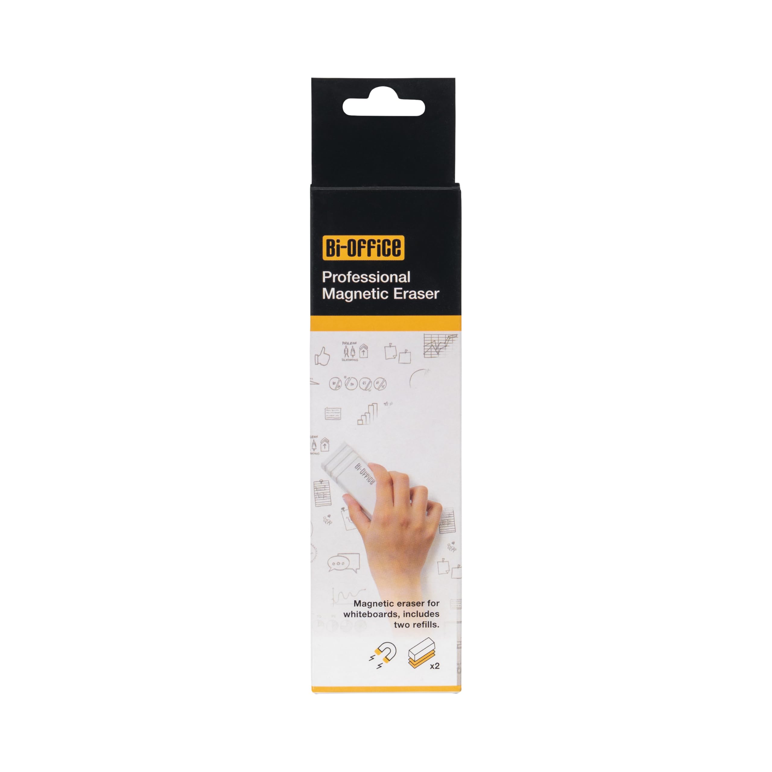 bi-office-aa0111-effaceur-magne9tique-professionnel-140-x-40-x-35-mm-blanc image 6
