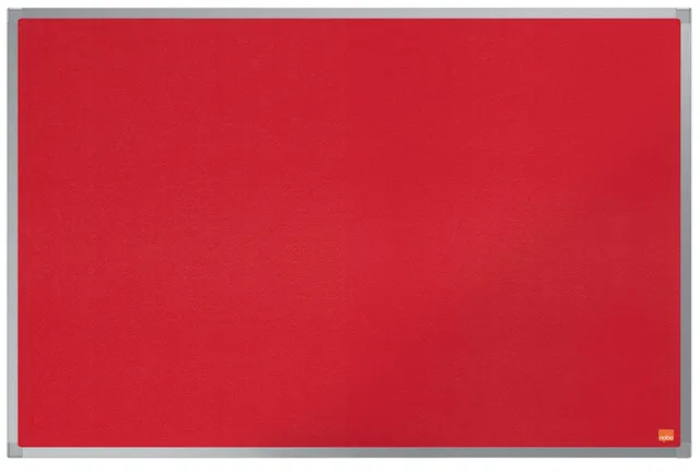 nobo-essence-tableau-d-affichage-feutre-900x600-mm-cadre-aluminium-rouge image 1