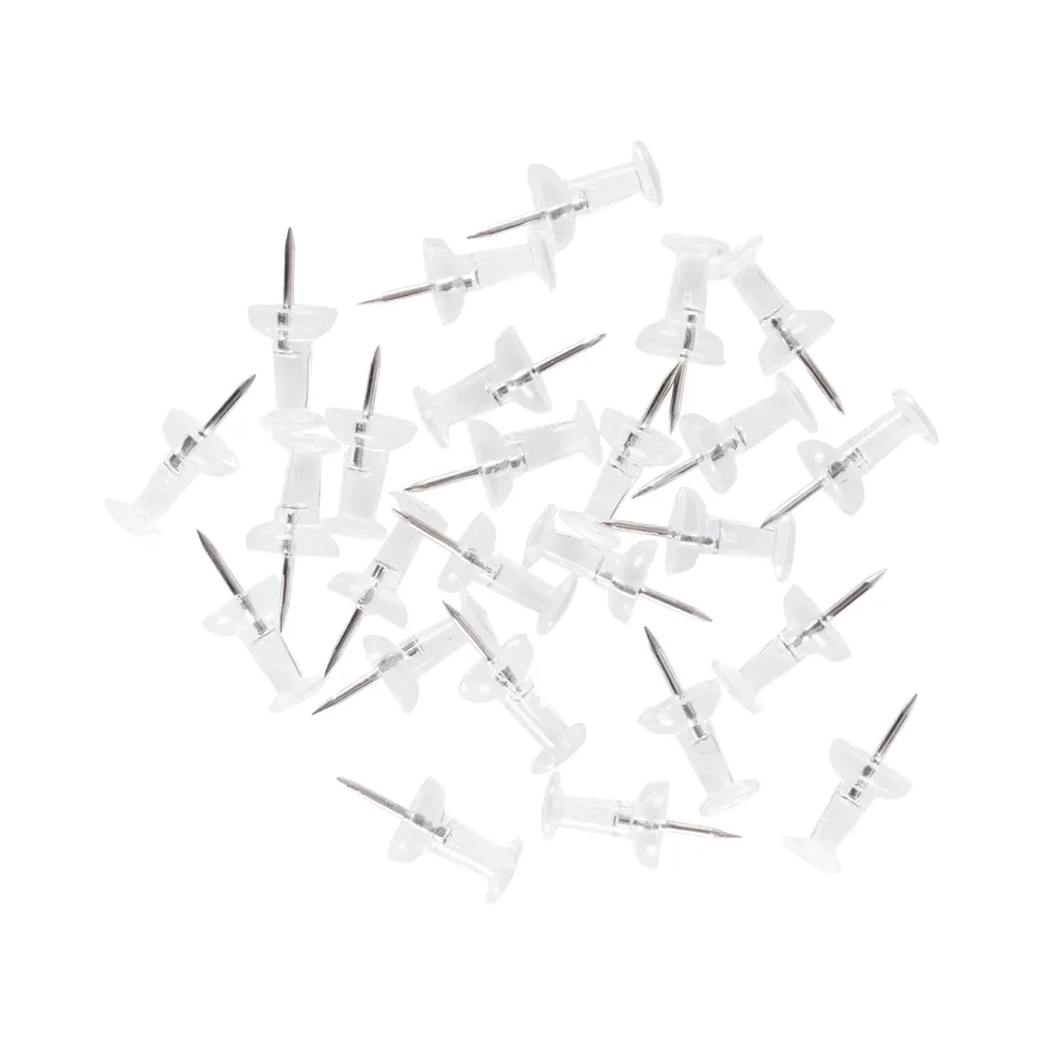 bi-office-lot-de-200-pingles-t-te-ronde-couleurs-assorties image 1
