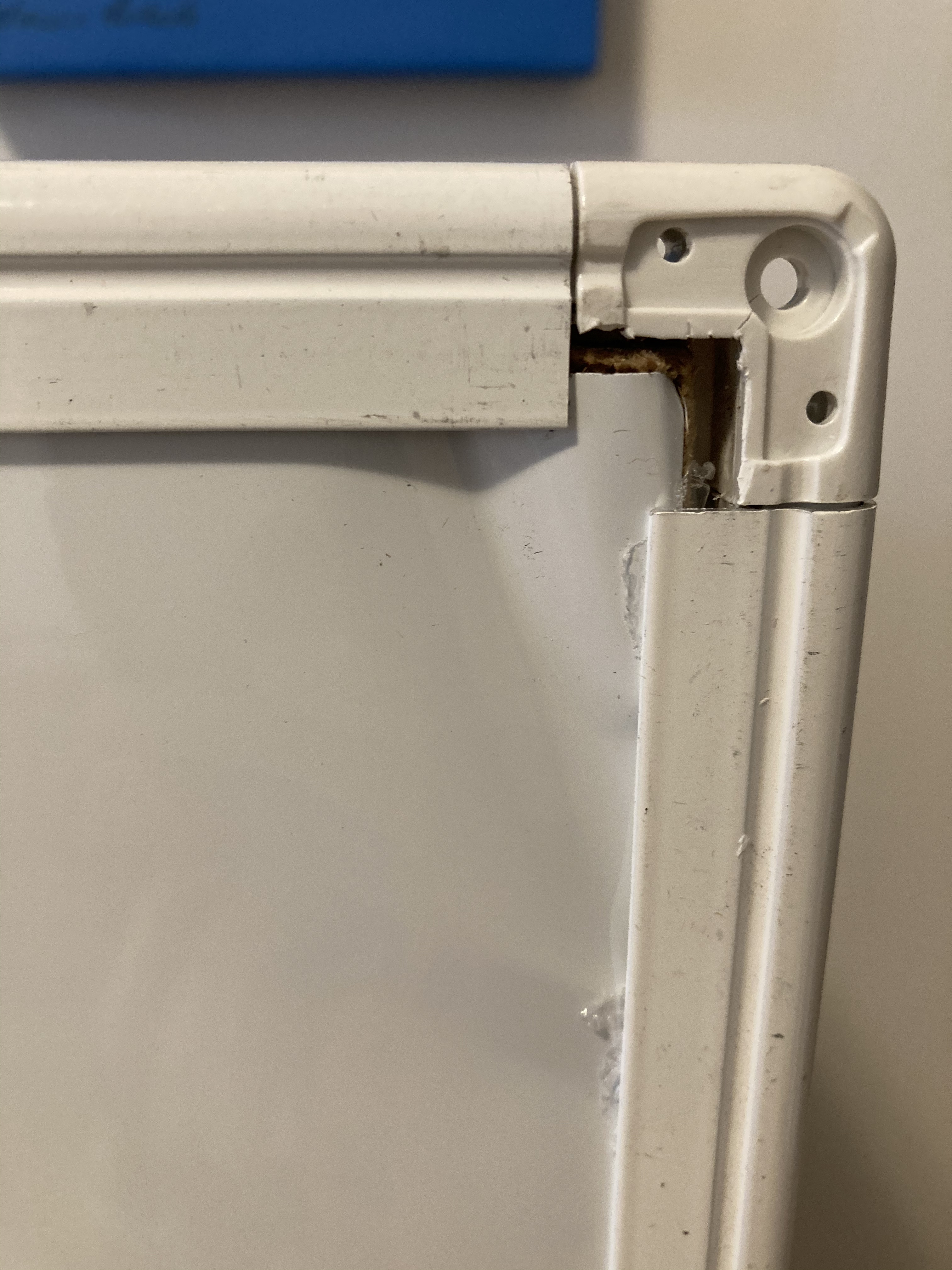 Surface déjà rayée