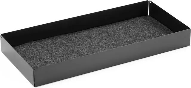 durable-effect-508201-tiroir-pour-support-cran-grande-capacit-fond-feutre-noir-5 image 1