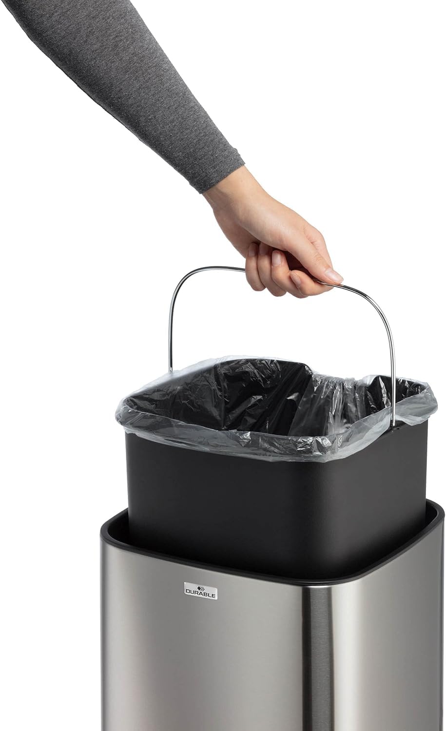 durable-no-touch-342223-poubelle-automatique-capteur-21-litres-acier-inoxydable- image 4
