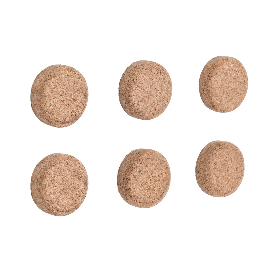bi-office-pack-de-6-aimants-ronds-en-li-ge-2-5-cm image 1