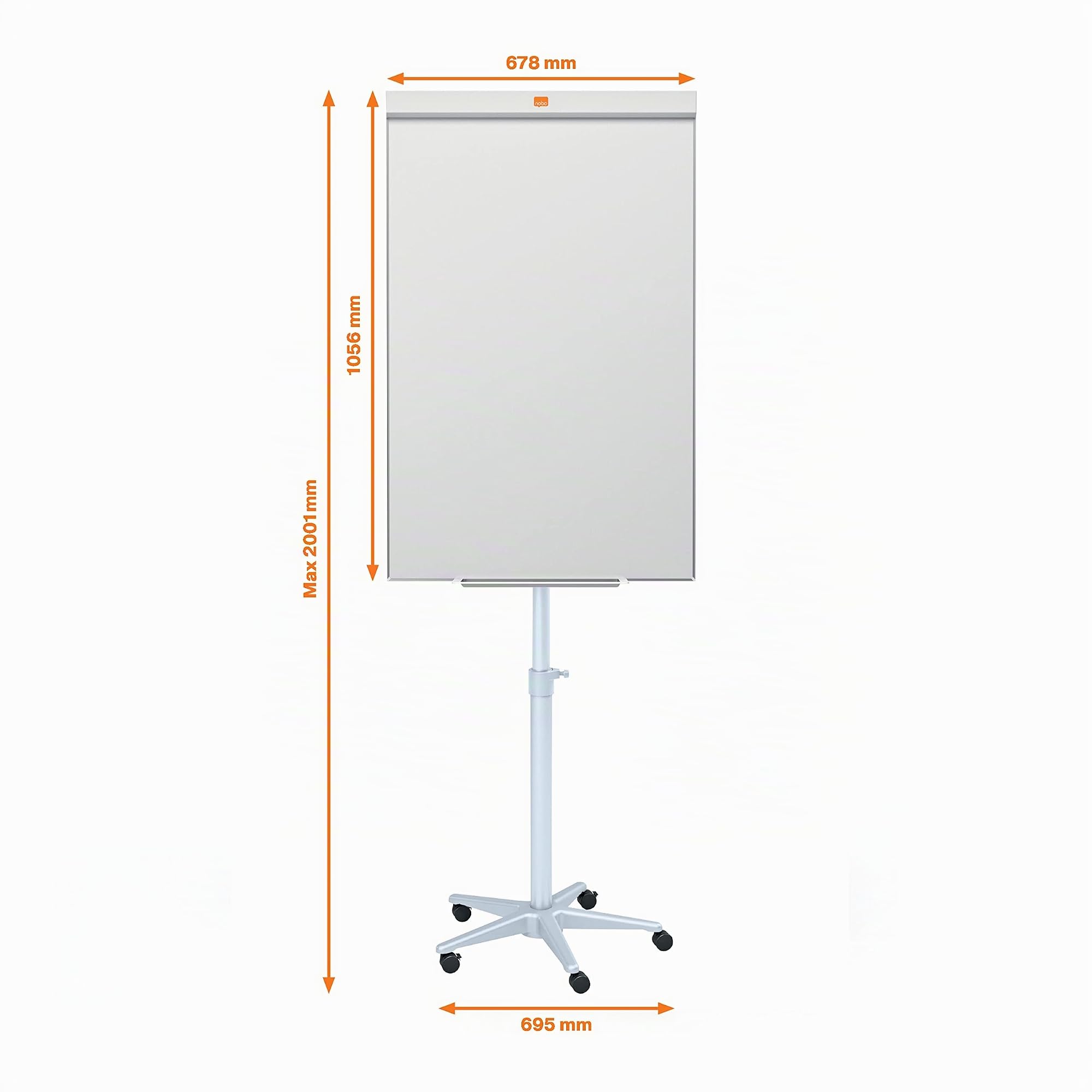 nobo-impression-pro-tableau-blanc-sur-roulettes-magn-tique-1902386 image 6