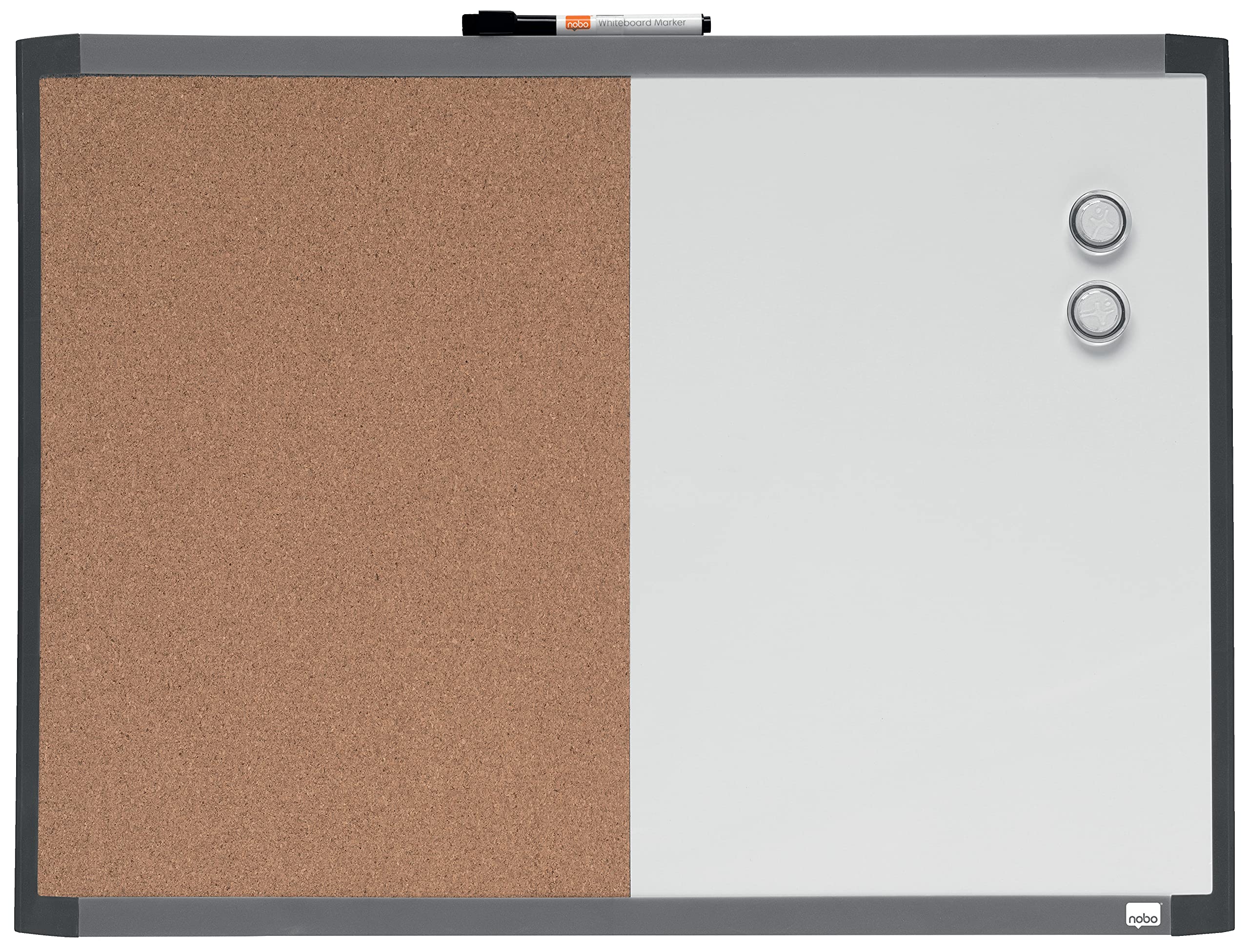 nobo-tableau-mural-2-en-1-585x430mm-1903784-blanc-magn-tique-li-ge image 1