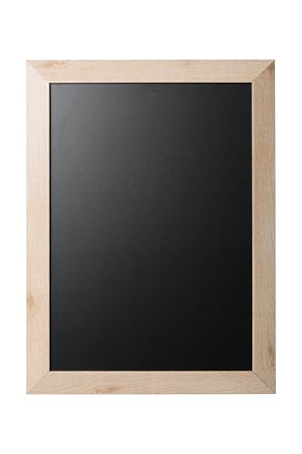 bi-office-kamashi-bianco-tableau-craie-noir-90-x-60-cm-cadre-mdf-pin-blanc image 8