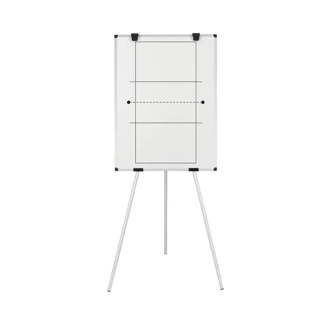 bi-office-kyoto-chevalet-tableau-blanc-magn-tique-volleyball-900x600mm-surface-a image 1