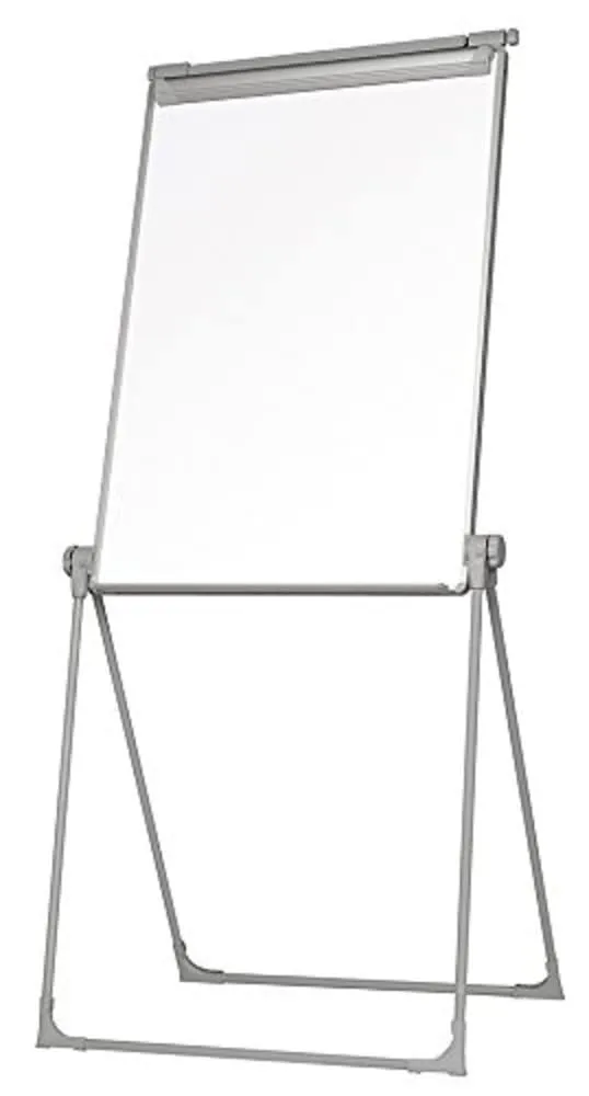 bi-office-premiere-chevalet-de-conf-rence-magn-tique-700-x-1000-mm-gris image 1