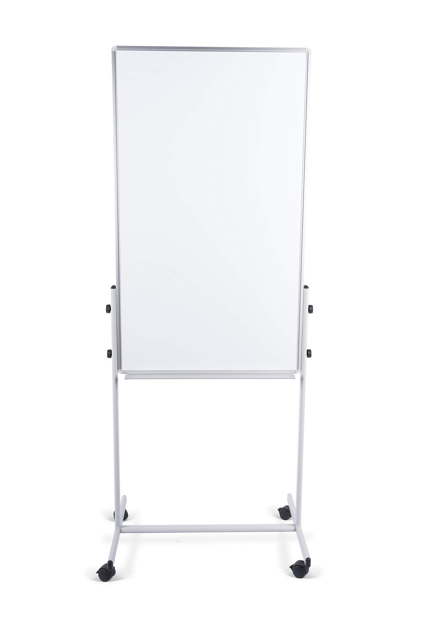 bi-office-duo-chevalet-de-conf-rence-mobile-magn-tique-r-versible-70-x-120-cm-bl image 2