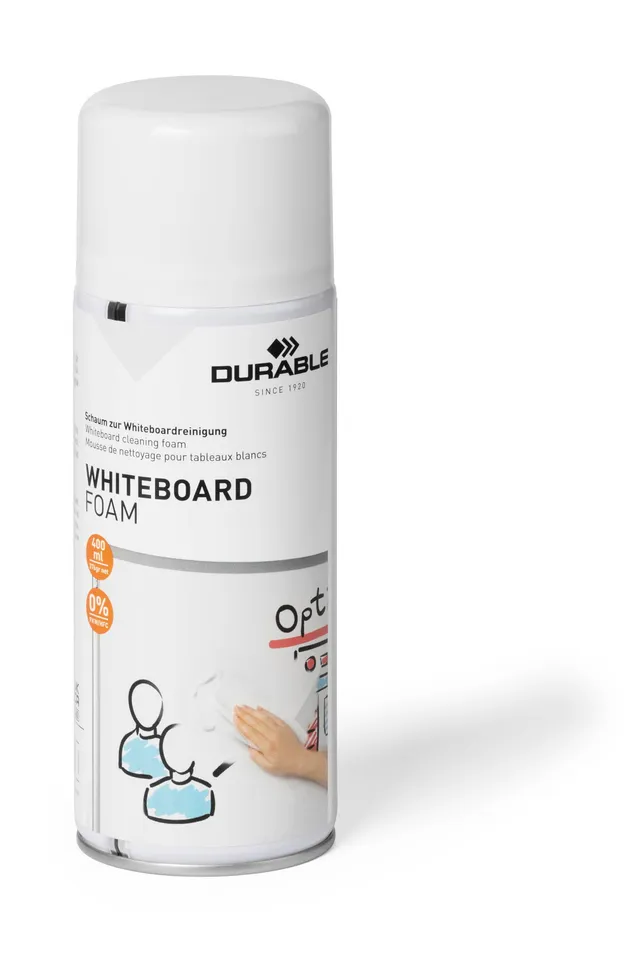 durable-575602-whiteboard-foam-mousse-nettoyante-400-ml-pour-tableaux-blancs image 1