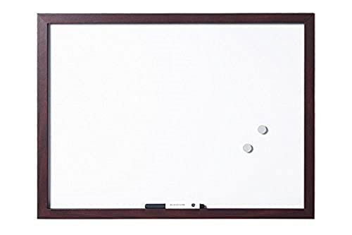 bi-office-optimum-tableau-blanc-magn-tique-60-x-45-cm-cadre-noyer image 4