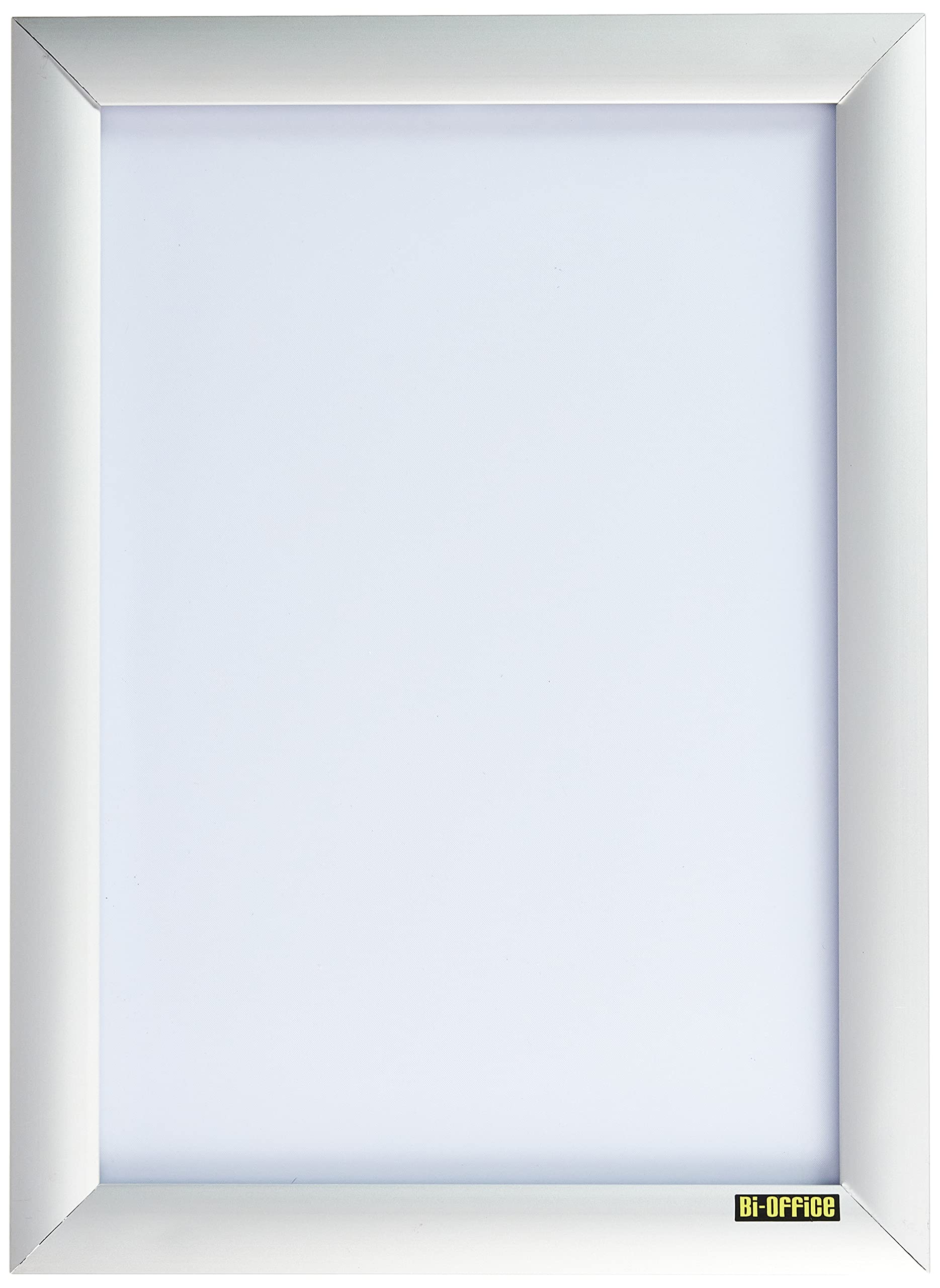 bi-office-exhibit-tableau-d-affichage-cadre-clip-gris-format-a4 image 1