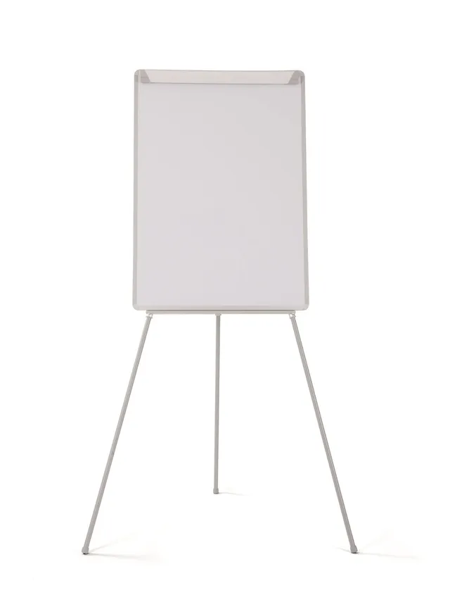 bi-office-basic-chevalet-paperboard-tr-pied-70x100-cm-non-magn-tique-gris image 1